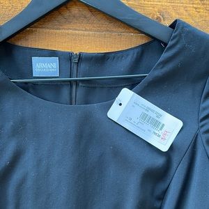 Armani Collection Simple and Elegant Little Black Dress